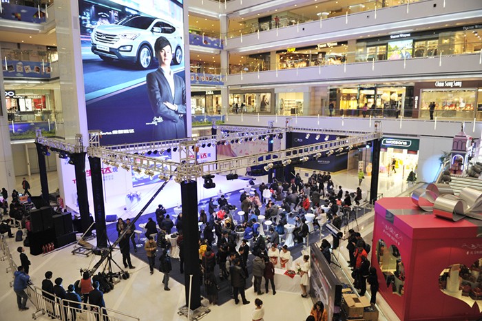 現代全新勝達發布會